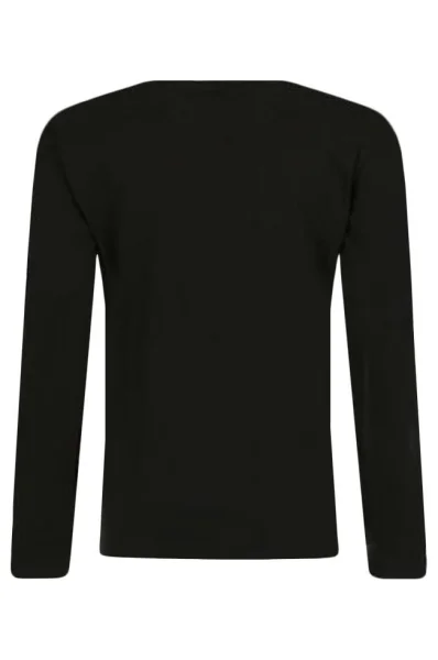 Majica dugih rukava | Regular Fit BOSS Kidswear crna